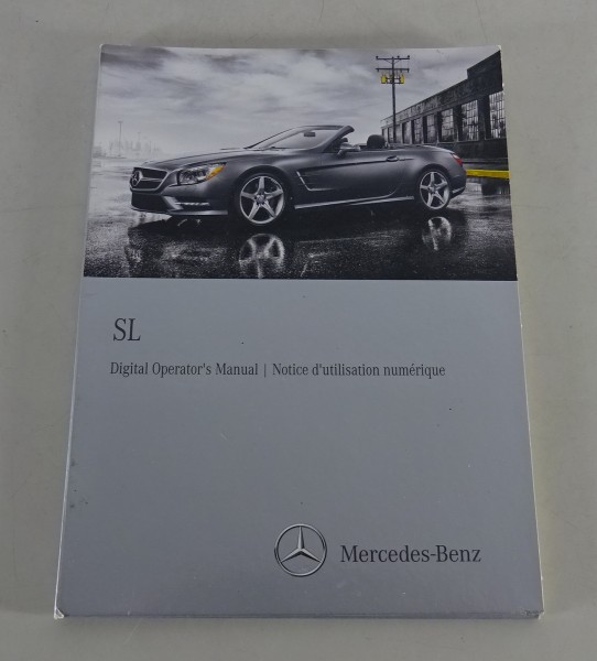 Digital Operator´s Manual / Notice d'utilisatio numériue Mercedes-Benz SL R 231