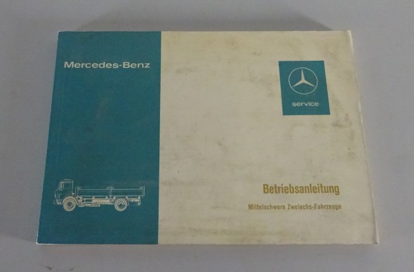 Betriebsanleitung / Handbuch Mercedes-Benz LKW NG 73 1219 - 1624 Stand 09/1975