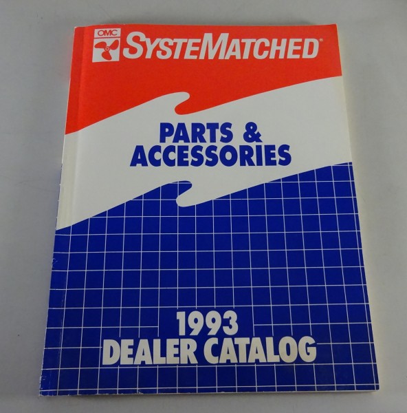 Zubehör-Katalog / Teilekatalog OMC Johnson Außenborder Stand 1993