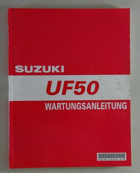 Werkstatthandbuch Suzuki UF 50 Estilete Roller Stand 04/2000