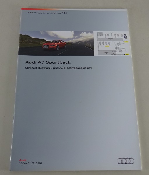 SSP 483 Audi A7 Sportback Typ C7 | Komfortelektronik & Audi active lane assist