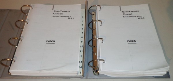 Werkstatthandbuch Reparaturanleitung Iveco EuroTrakker Cursor Stand 1999