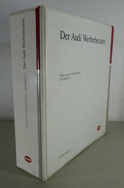 Prospekt Audi Werbevorlagen Audi 80 / 90 / Coupe / 100 & Avant / S4 / V8 etc.