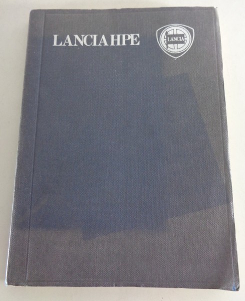 Betriebsanleitung / Handbuch Lancia Beta HPE Stand 12/1979