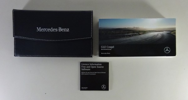 Bordmappe + Betriebsanleitung Mercedes-Benz GLE Coupé Typ C 167 Stand 01/2020