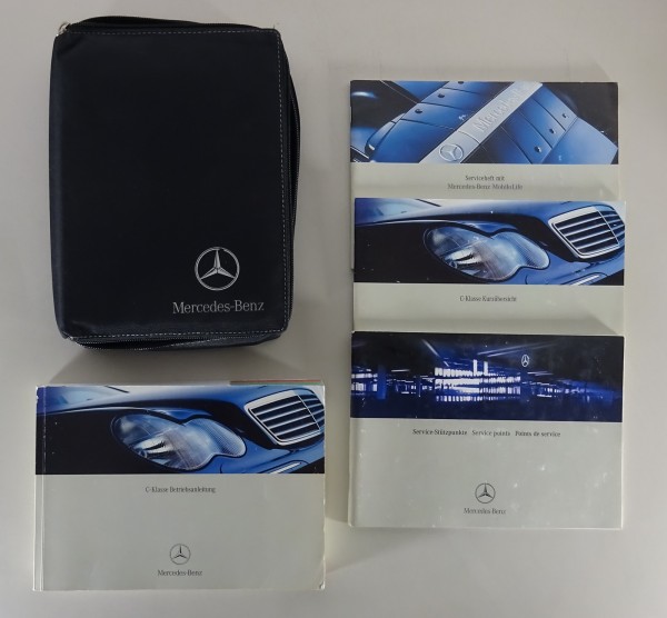 Bordmappe + Betriebsanleitung Mercedes C-Klasse W203 + AMG Stand 03/2003