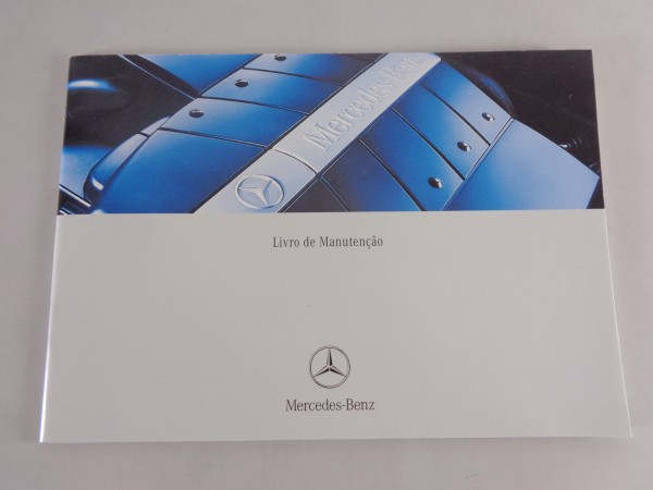 Scheckheft Mercedes Benz SLK, CLK, SL, CL, etc. von 04/2003 Portugiesisch