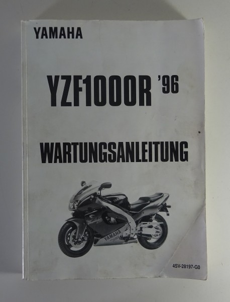 Werkstatthandbuch / Workshop Manual Yamaha YZF 1000 R Thundercat von 1996