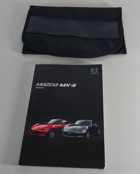 Bordmappe + Betriebsanleitung Mazda MX-5 / MX-5 RF Roadster & Coupé von 10/2021