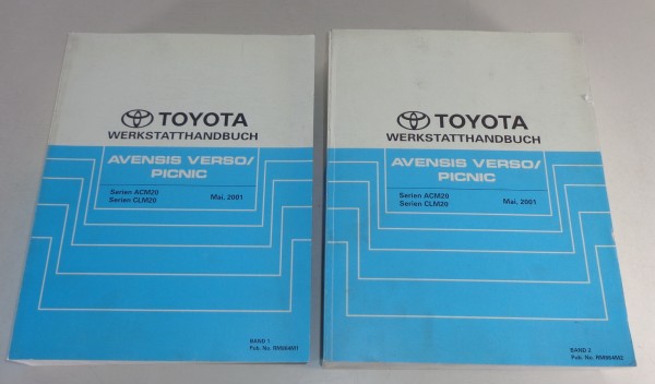 Werkstatthandbuch / Grundhandbuch Toyota Avensis Verso / Picnic, Stand 05/2001