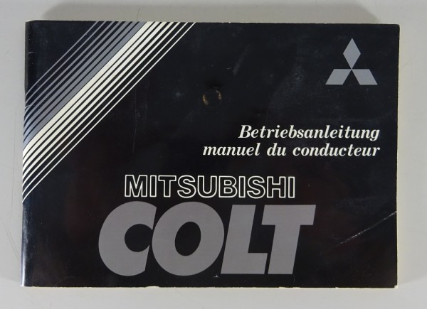 Betriebsanleitung / Manuel du conducteur Mitsubishi Colt Typ A150 Stand 1980