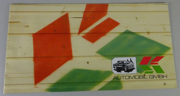 Prospekt / Prospektblatt | Fiat Panda Cabrio KK Open Bär