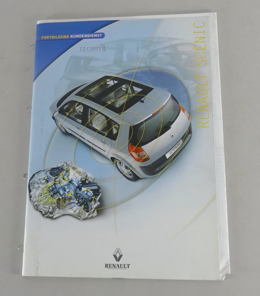 Schulungsunterlage / Technische Info Renault Scenic von 05/2003