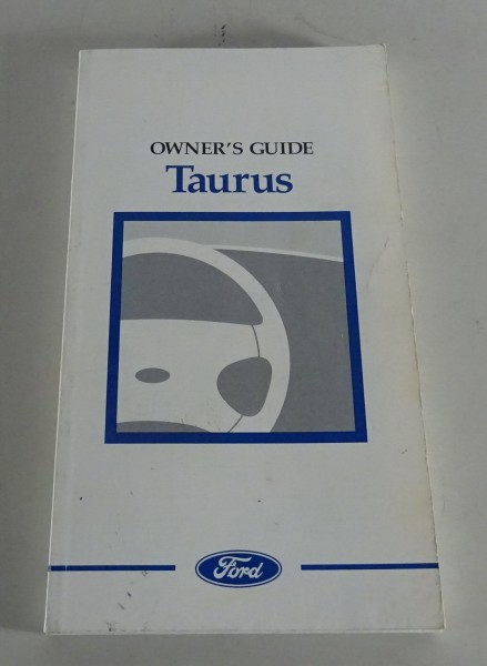 Owner´s Manual / Handbook Ford Taurus Stand 1997