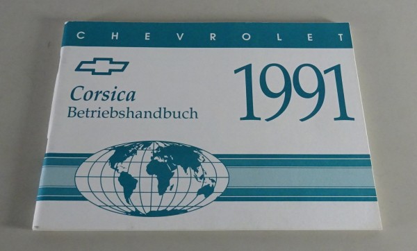 Betriebsanleitung Handbuch Chevrolet Corsica Stand 1991