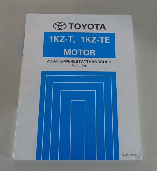 Werkstatthandbuch Toyota Motor 1KZ-T / 1KZ-TE 3,0l für Land Cruiser J9 - 4/1996
