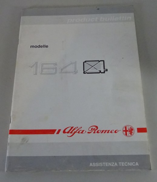 Product Bulletin / Einführungsschrift Alfa Romeo 164 Q4 3,0l V6 230 PS von 1993