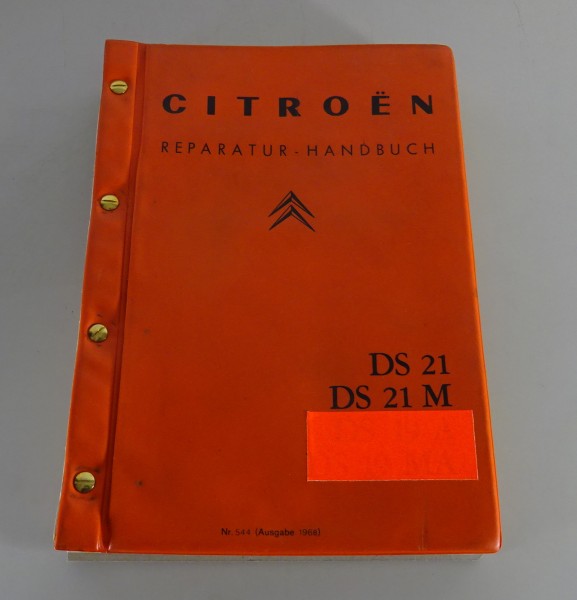Werkstatthandbuch / Reparaturhandbuch Citroen DS 21 / DS 21 M Stand 1968