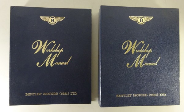 Werkstatthandbuch / Workshop Manual Bentley Mk. VI | 4,256l 6 Zylinder 1946-1951