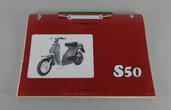 Teilekatalog / Ersatzteilliste Benelli S 50 Stand 1982