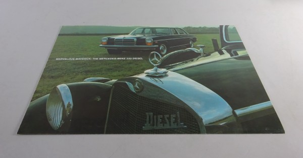 Prospect / Brochure Mercedes-Benz /8 W115 - 220 D