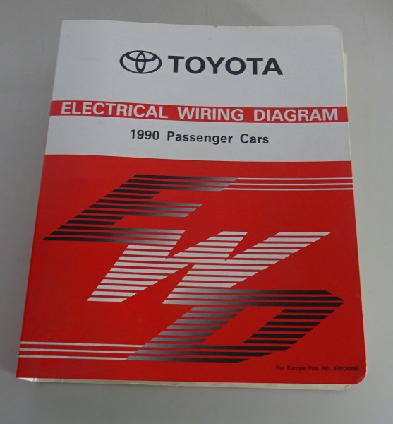 Werkstatthandbuch Elektrische Schaltpläne Toyota Celica, Supra, Camry etc. 1990