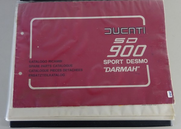 Teilekatalog / Spare Parts List | Ducati 900 SD Sport Desmo "Darmah"