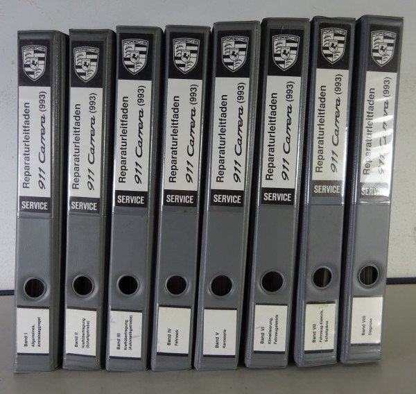 Werkstatthandbuch / Reparaturleitfaden Porsche 911 Carrera Typ 993 Stand 11/1997