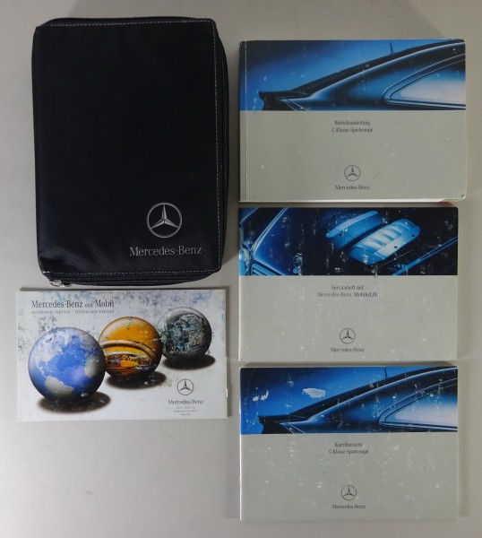 Bordmappe + Betriebsanleitung Mercedes-Benz Sportcoupé Typ CL203 Stand 12/2003