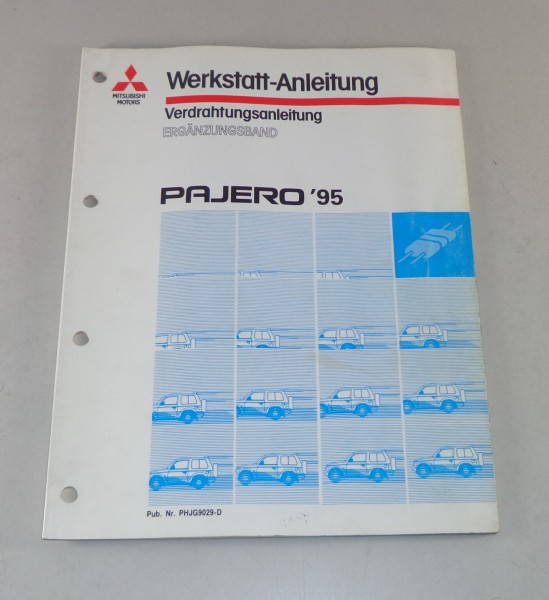 Werkstatthandbuch Nachtrag Elektrik Schaltpläne Mitsubishi Pajero von 1995