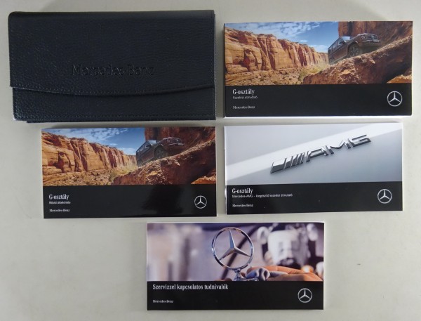 Fedélzeti mappa + Kezelési útmutató Mercedes Benz G-osztály W 463 2021-tol
