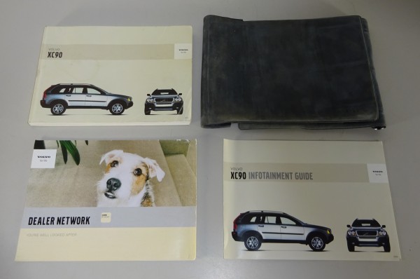 Owner's Manual / handbook + Wallet Volvo XC 90 Type C from 2004