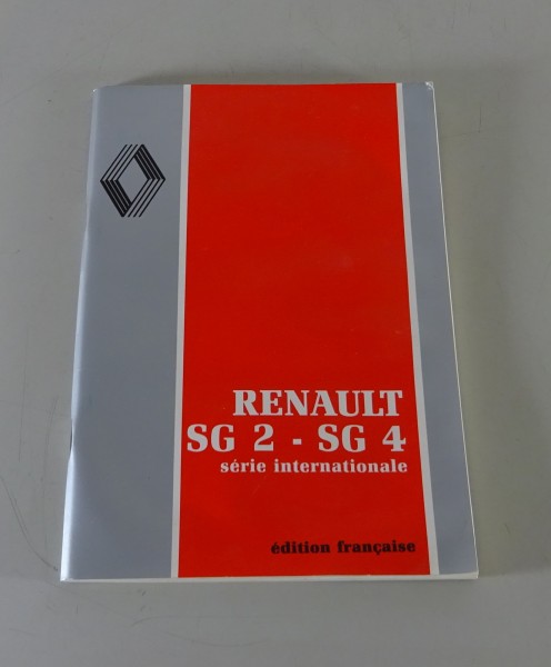 Betriebsanleitung / Handbuch Renault LKW SG 2 - SG 4 Stand 11/1988