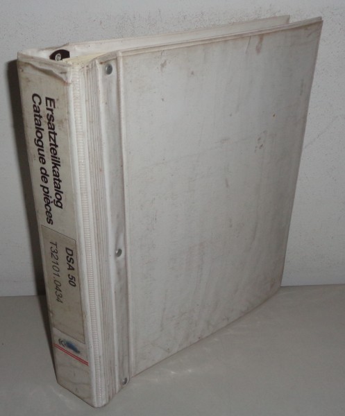 Teilekatalog / Ersatzteilliste Kalmar LMV Gabelstapler DSA 50
