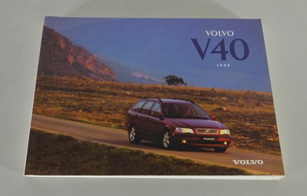 Betriebsanleitung / Handbuch Volvo V40 Modelljahr 1996 Stand 02/1996