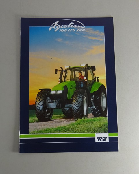 Prospekt / Broschüre Agrotron 160 / 175 / 200 Stand 08/1997