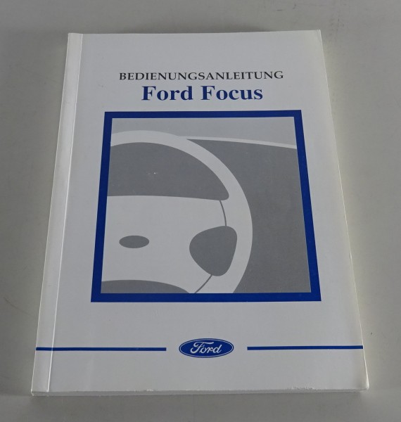 Betriebsanleitung / Handbuch Ford Focus Stand 10/2000