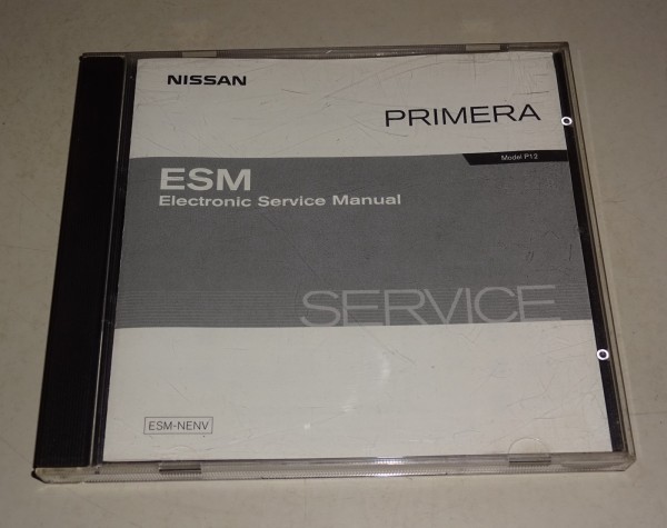 Werkstatthandbuch auf CD Nissan Primera Typ P12 Stand 06/2002