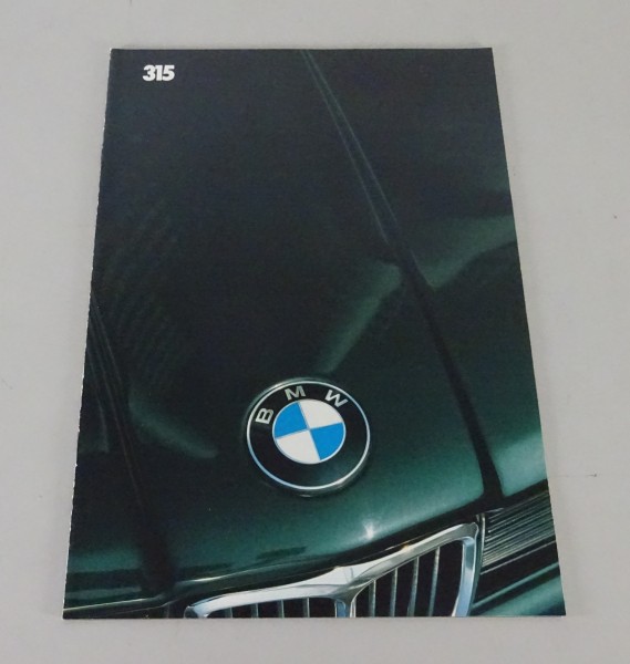 Folder / Brochure BMW 3er E21 315 van 01/1982