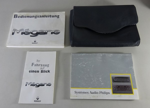 Bordmappe + Betriebsanleitung Renault Megane Stand 06/1998