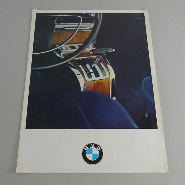 Prospekt / Broschüre BMW Automatikgetriebe für die Neue Klasse Stand ca. 1966