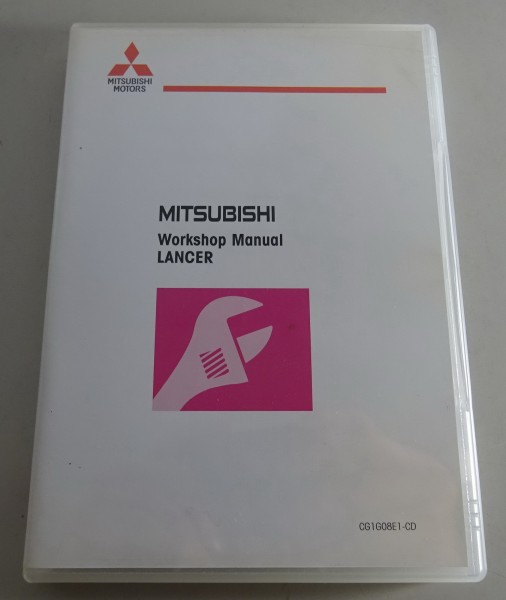 Werkstatthandbuch auf DVD Mitsubishi Lancer Baujahr 2008 Stand 08/2007