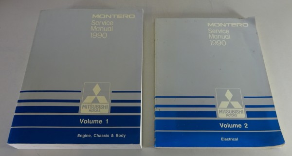 Workshop Manual / Service Manual Mitsubishi Pajero / Montero L040 from 1990