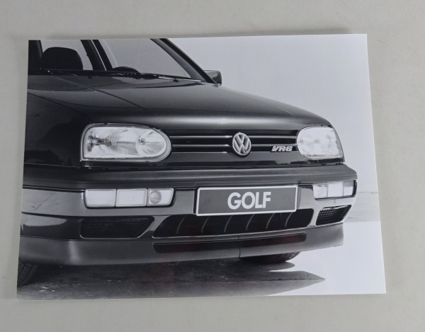 Pressefoto VW Golf 3 / III VR6 - Frontschürze von 08/1991