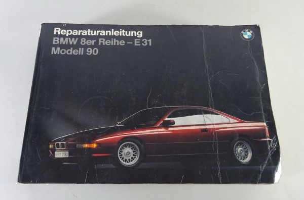 Werkstatthandbuch / Reparaturanleitung BMW 8er E31 850i Stand 05/1990