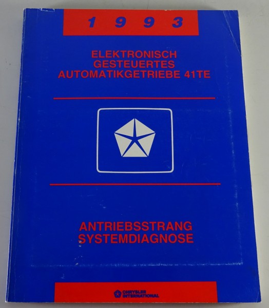 Werkstatthandbuch Chrysler 2.2L Turbo 3 Antriebsstrang Systemdiagnose Stand 1993