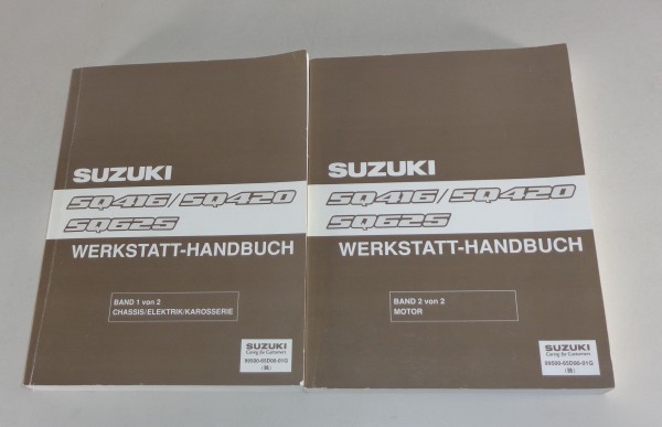 Werkstatthandbuch / Reparaturleitfaden Suzuki Grand Vitara SQ416/420/625 01/1998