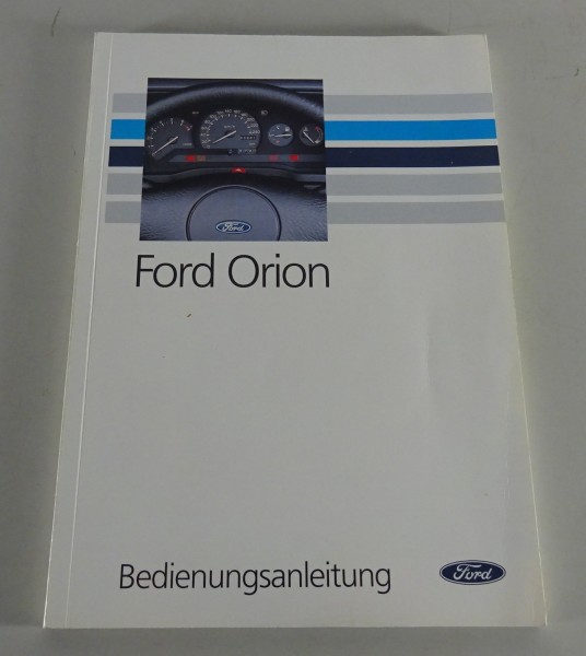 Betriebsanleitung / Handbuch Ford Orion Stand 06/1990