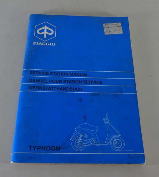 Werkstatthandbuch / Service Manual Vespa Piaggio Skipper Roller Stand 06/1993