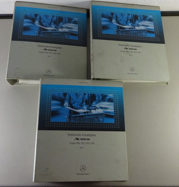 Werkstatthandbuch Elektrik Schaltpläne Mercedes Actros 930 932 933 934 von 10/04